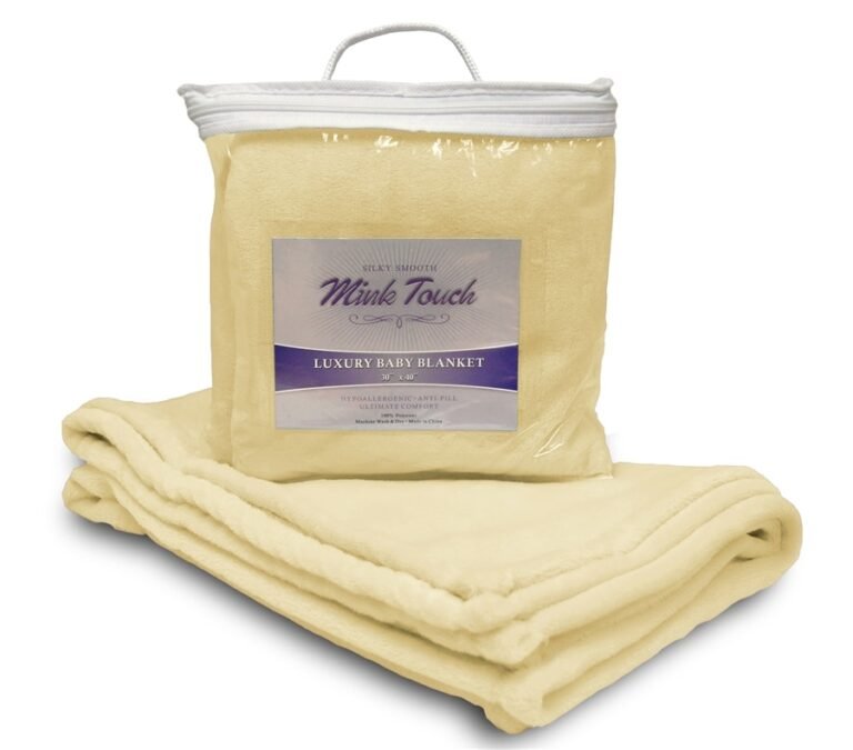 Baby Mink/Coral blanket - 30" x 40" (Box of 40)